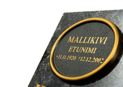 Kaiverrettu muistolaatta